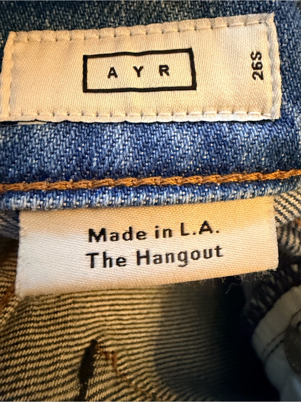 AYR Light Blue Straight Leg Jeans - Picture 6 of 8